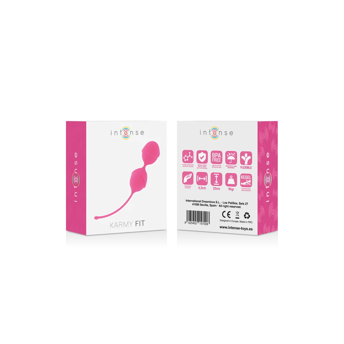 Karmy Fit Kegel Silikon Fuchsia von Intense Health & Fun kaufen | Fesselliebe