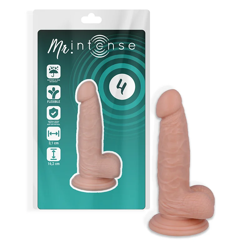 Mr 4 Realistic Penis 16.2 cm -O- 3.1 cm von Mr. Intense kaufen | Fesselliebe