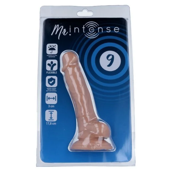 Mr 9 Realistic Penis 17.8 cm -O- 3 cm von Mr. Intense kaufen | Fesselliebe