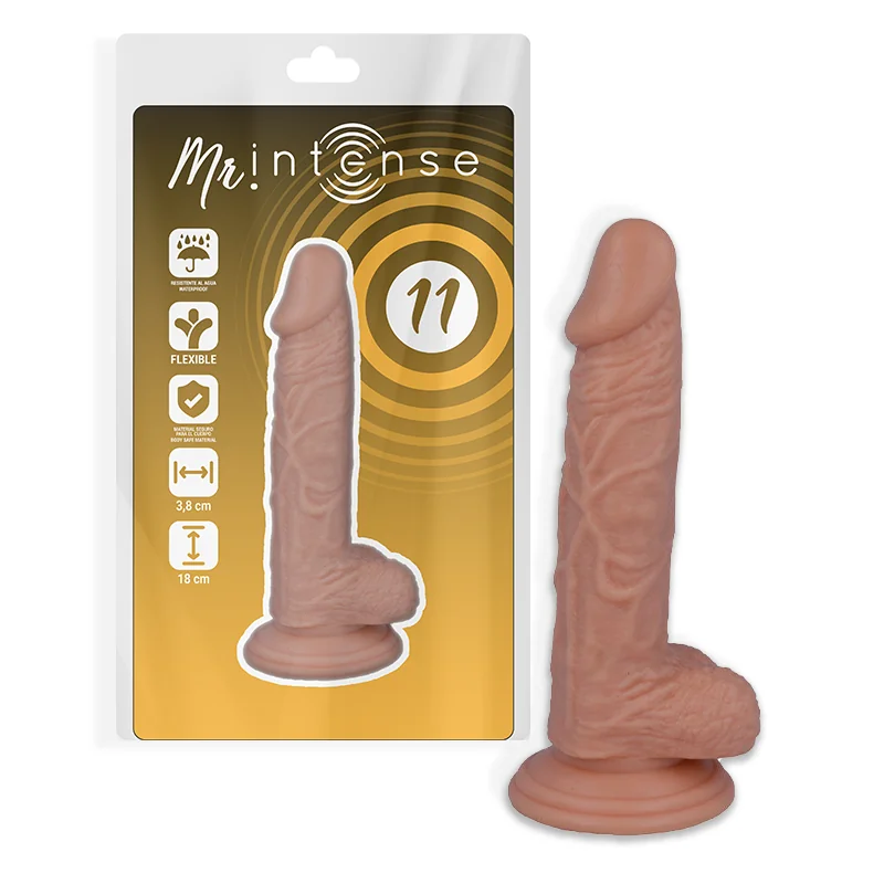 Mr 11 Realistic Penis 18 cm -O- 3.8 cm von Mr. Intense kaufen | Fesselliebe