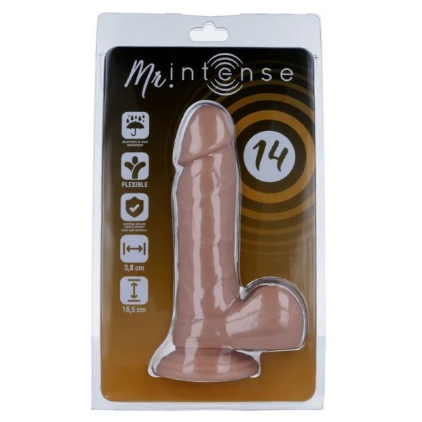 Mr 14 realistischer Penis 18.5 cm -O- 3.8 cm von Mr. Intense kaufen | Fesselliebe