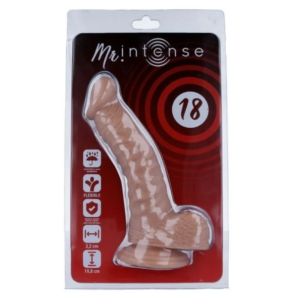 Mr 18 Realistic Penis 19.8 cm -O- 3.2 cm von Mr. Intense kaufen | Fesselliebe