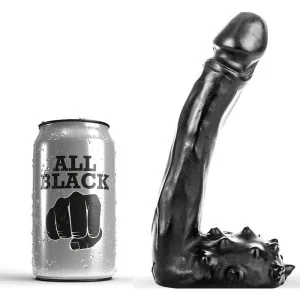 Realistischer Dildo 19 cm von All Black kaufen | Fesselliebe