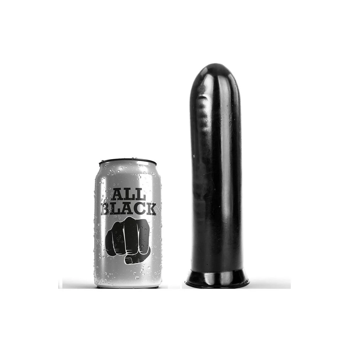 Dildo Schwarz 19 cm von All Black kaufen | Fesselliebe
