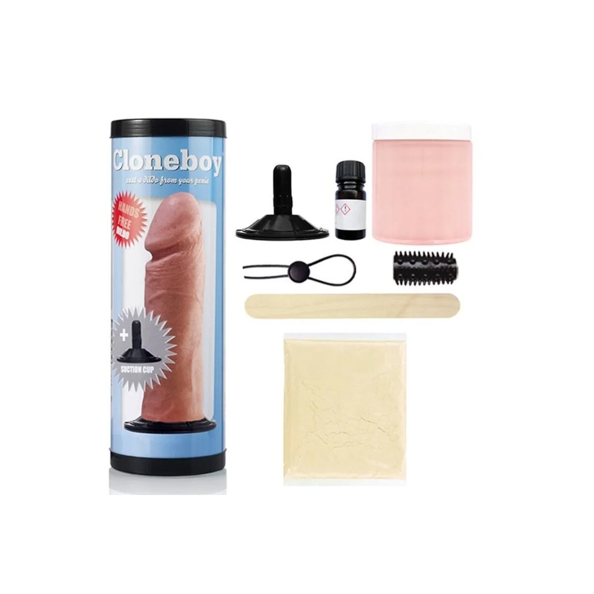 Dildo & Saugkappe Rosa von Cloneboy kaufen | Fesselliebe