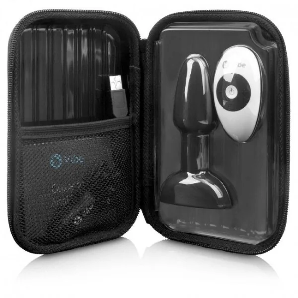 Rimming Analplug mit Fernbedienung Petite Schwarz von B-Vibe kaufen | Fesselliebe