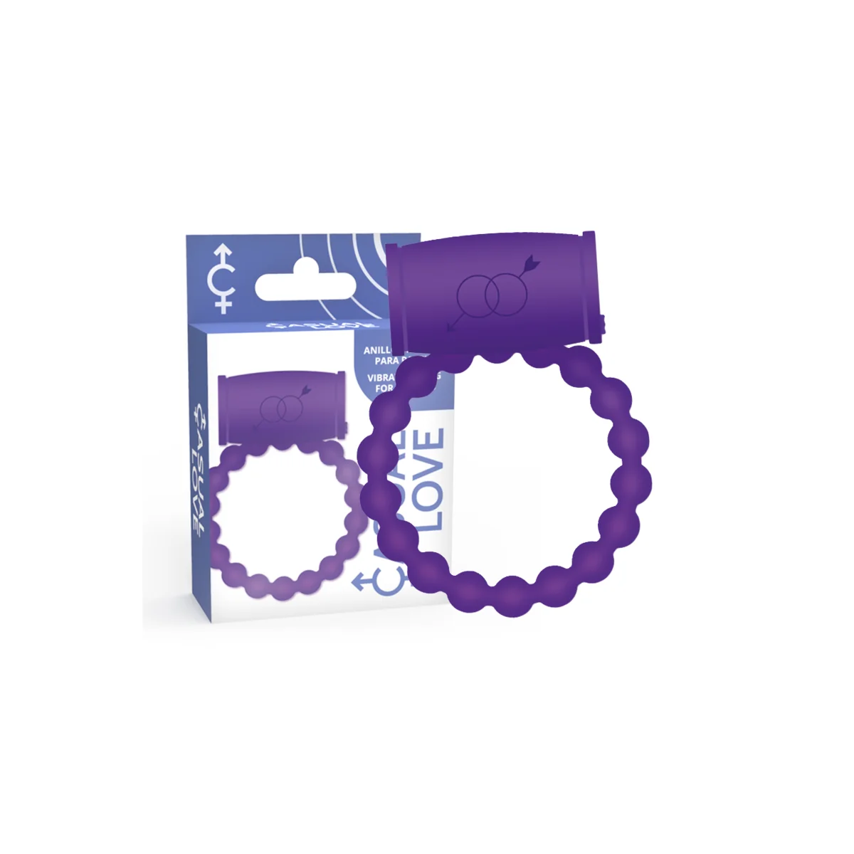 25 Paar-Vibratorring Violett von Casual Love kaufen | Fesselliebe