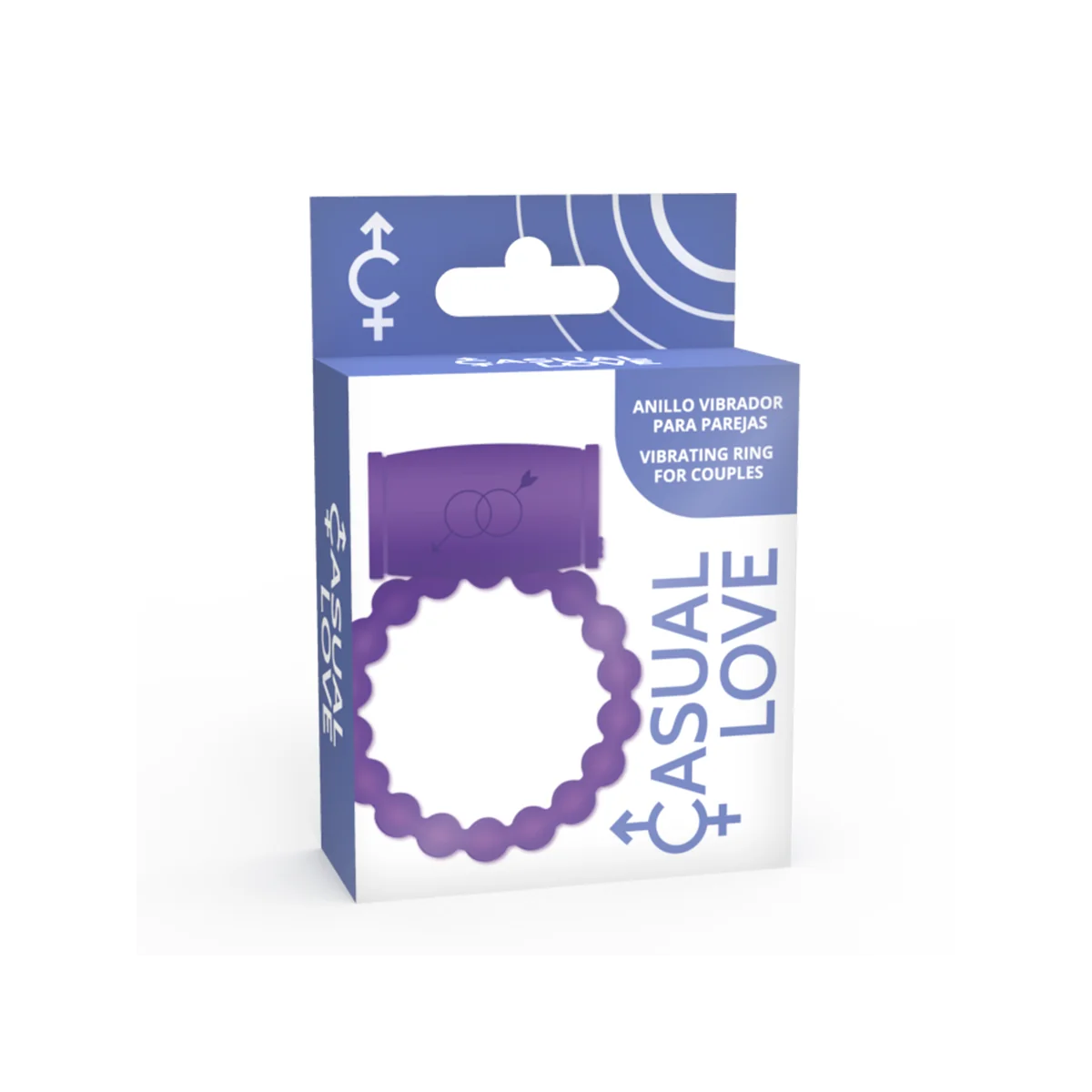 25 Paar-Vibratorring Violett von Casual Love kaufen | Fesselliebe