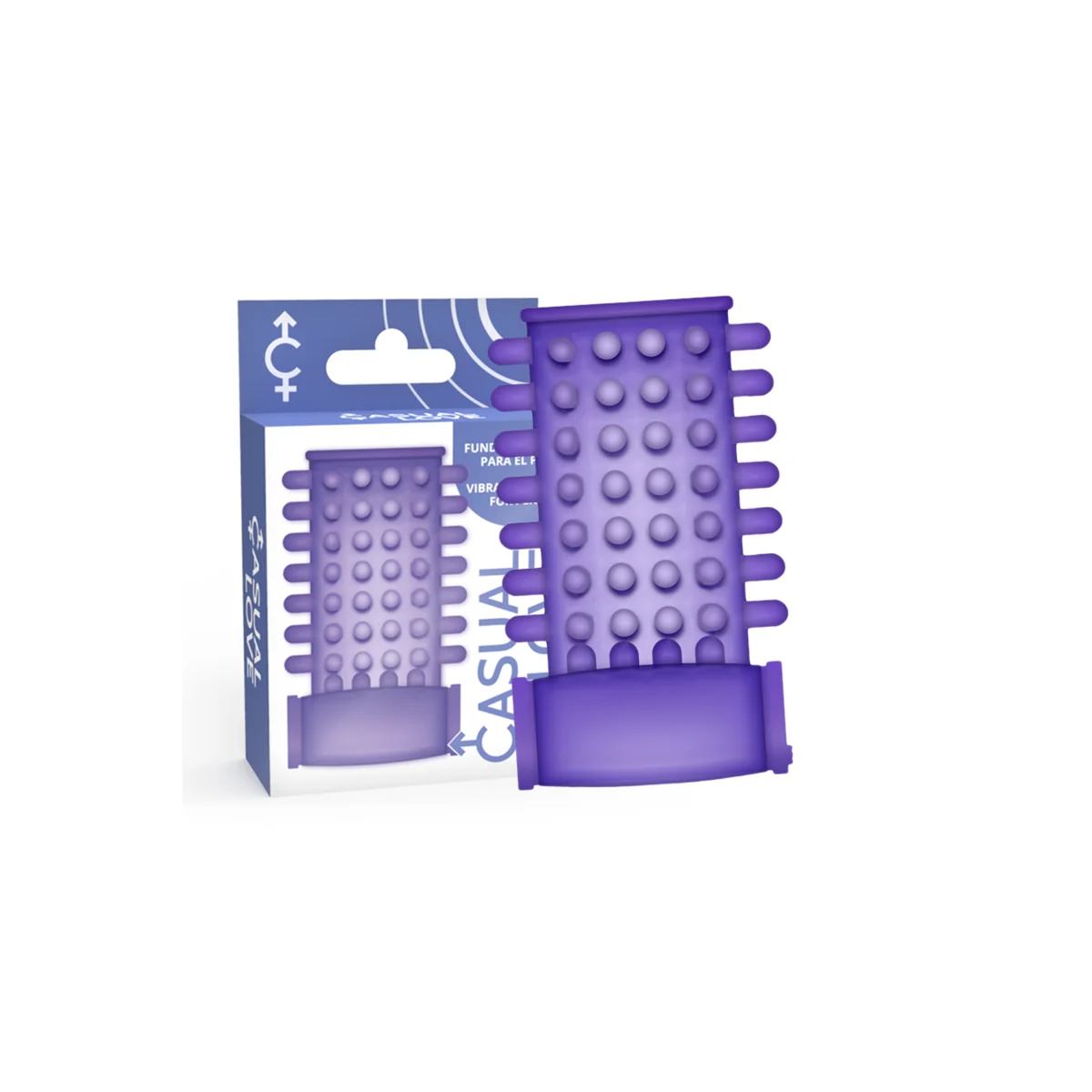 Ring Lila Vibrator Penis Abdeckung von Casual Love kaufen | Fesselliebe