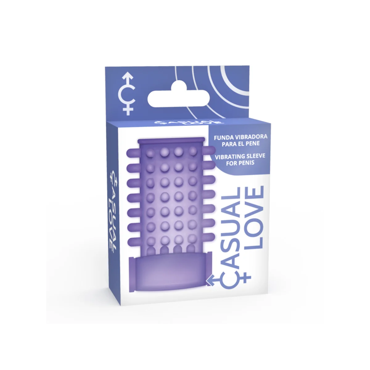 Ring Lila Vibrator Penis Abdeckung von Casual Love kaufen | Fesselliebe