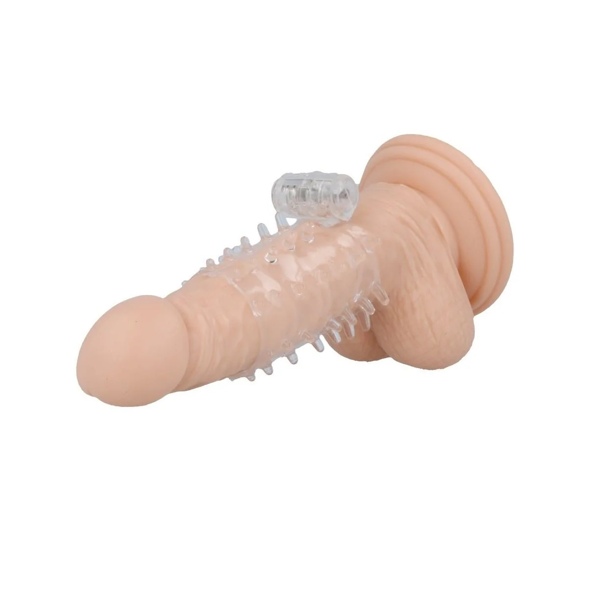 Ring Transparent Vibrator Penis Cover von Casual Love kaufen | Fesselliebe
