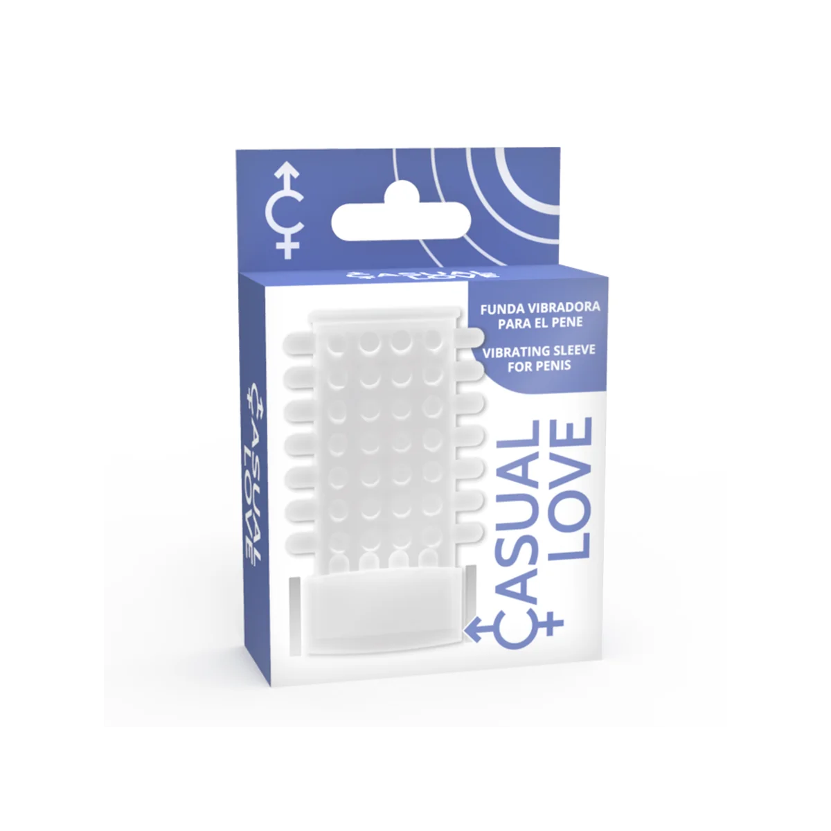 Ring Transparent Vibrator Penis Cover von Casual Love kaufen | Fesselliebe