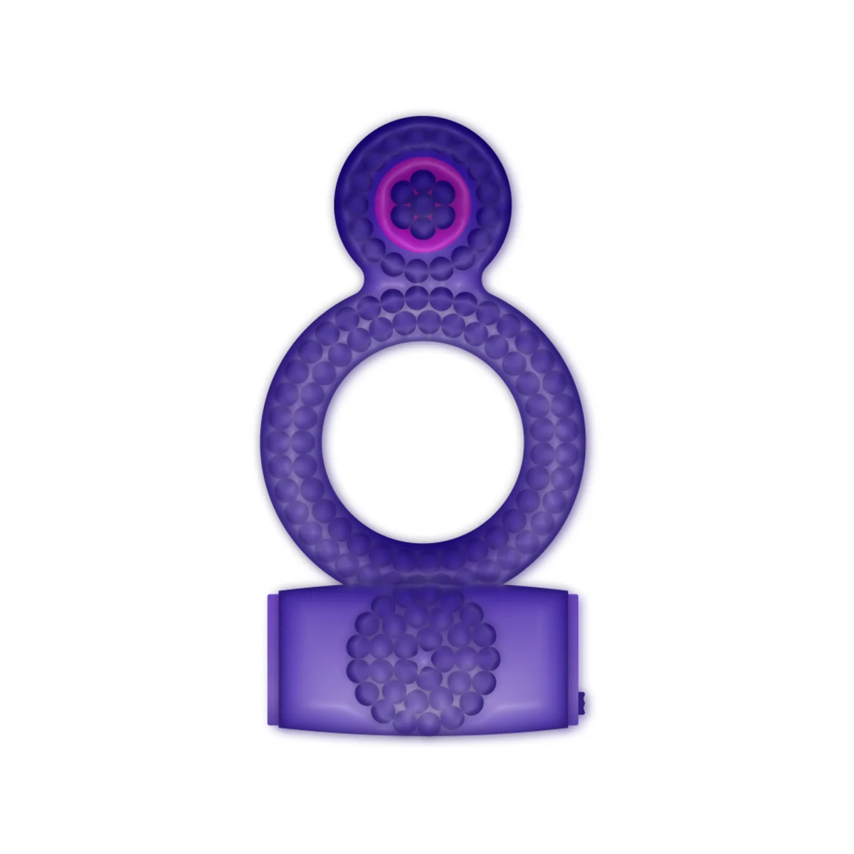 Ring Doppelter Genuss Lila Ring von Casual Love kaufen | Fesselliebe