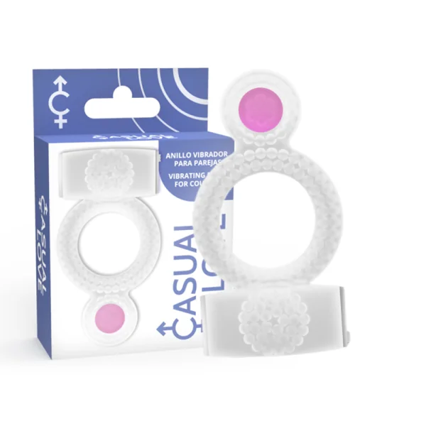 Ring Doppelter Genuss Transparenter Ring von Casual Love kaufen | Fesselliebe