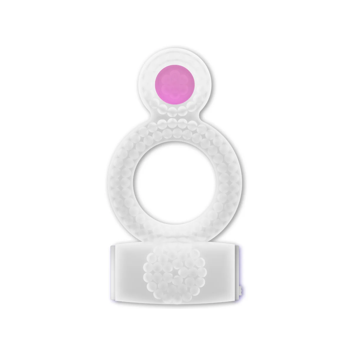 Ring Doppelter Genuss Transparenter Ring von Casual Love kaufen | Fesselliebe