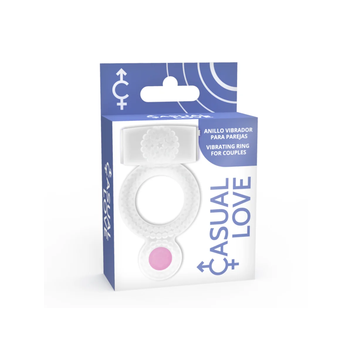 Ring Doppelter Genuss Transparenter Ring von Casual Love kaufen | Fesselliebe