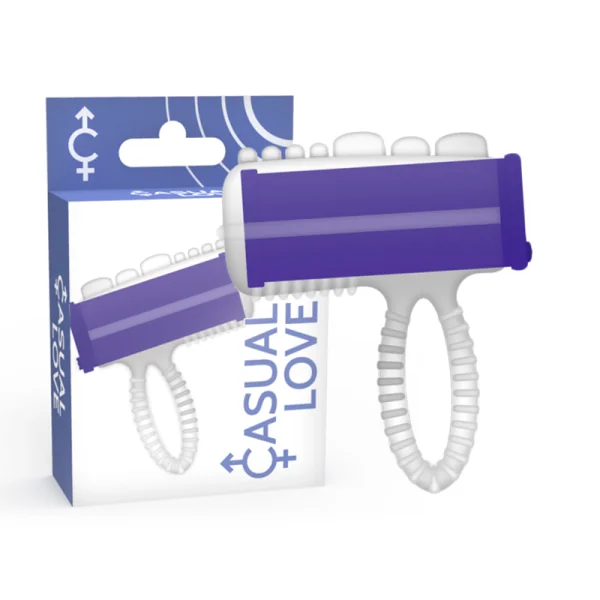 Ring Vibrator Lila Tongue von Casual Love kaufen | Fesselliebe