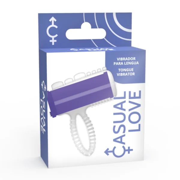 Ring Vibrator Lila Tongue von Casual Love kaufen | Fesselliebe