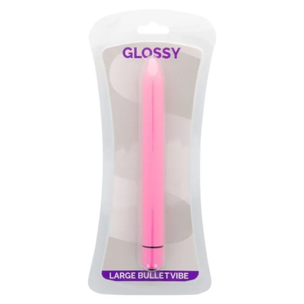 Schlanker Vibrator Deep Rose von Glossy kaufen | Fesselliebe