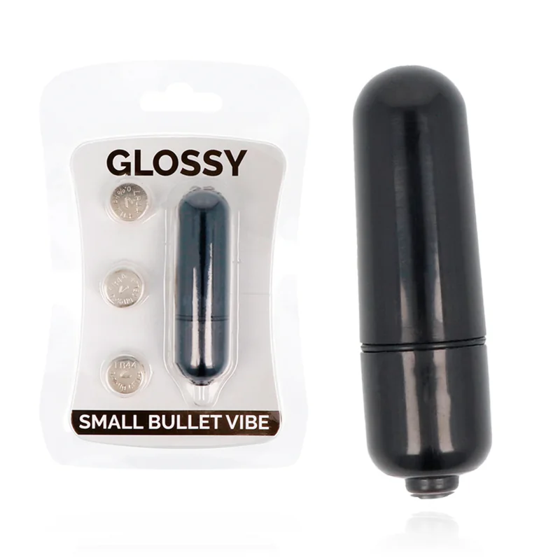 Kleine Bullet Vibe Schwarz von Glossy kaufen | Fesselliebe