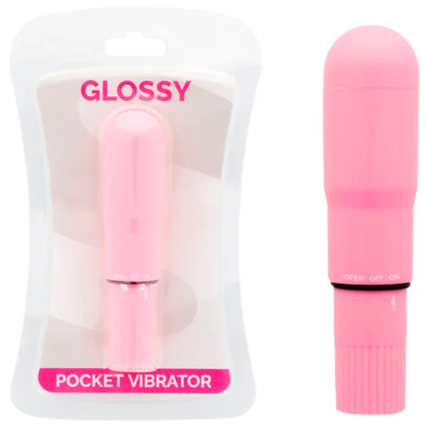 Taschenvibrator Rosa von Glossy kaufen | Fesselliebe