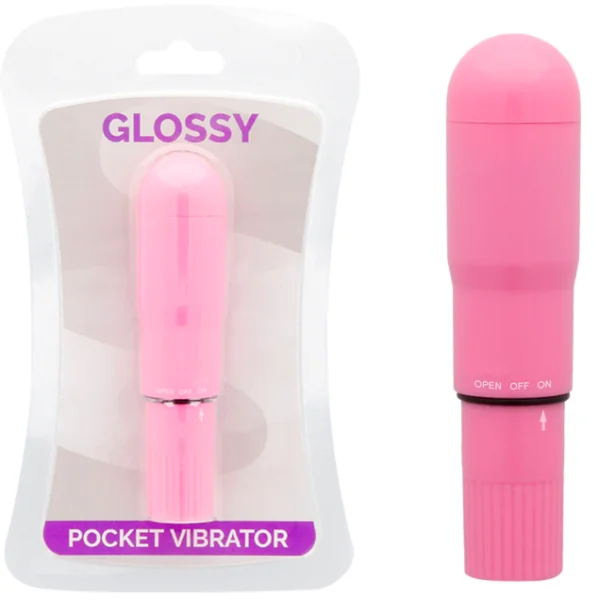 Taschenvibrator Deep Rose von Glossy kaufen | Fesselliebe