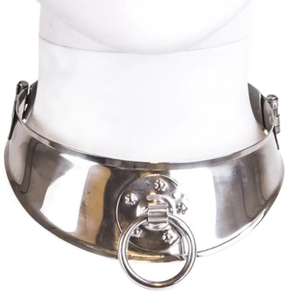 Rückhaltehalsband mit Ring von Metal Hard kaufen | Fesselliebe