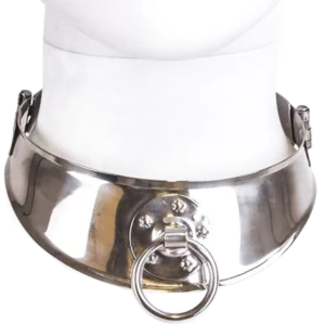 Rückhaltehalsband mit Ring von Metal Hard kaufen | Fesselliebe