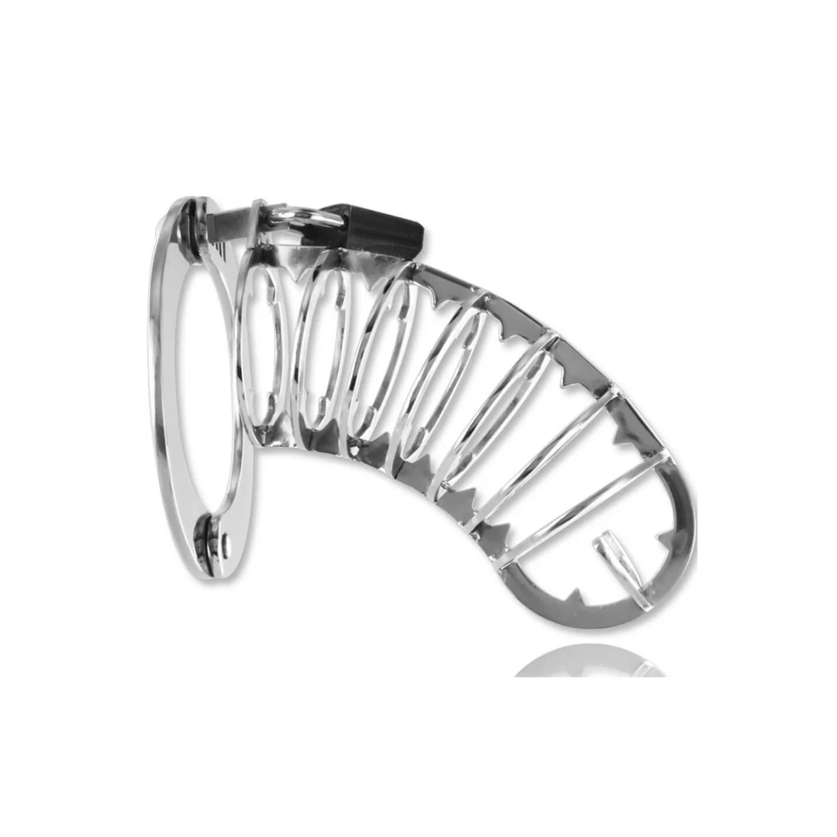 Peniskfig mit Sicherheitsschloss 14 cm von Metal Hard kaufen | Fesselliebe