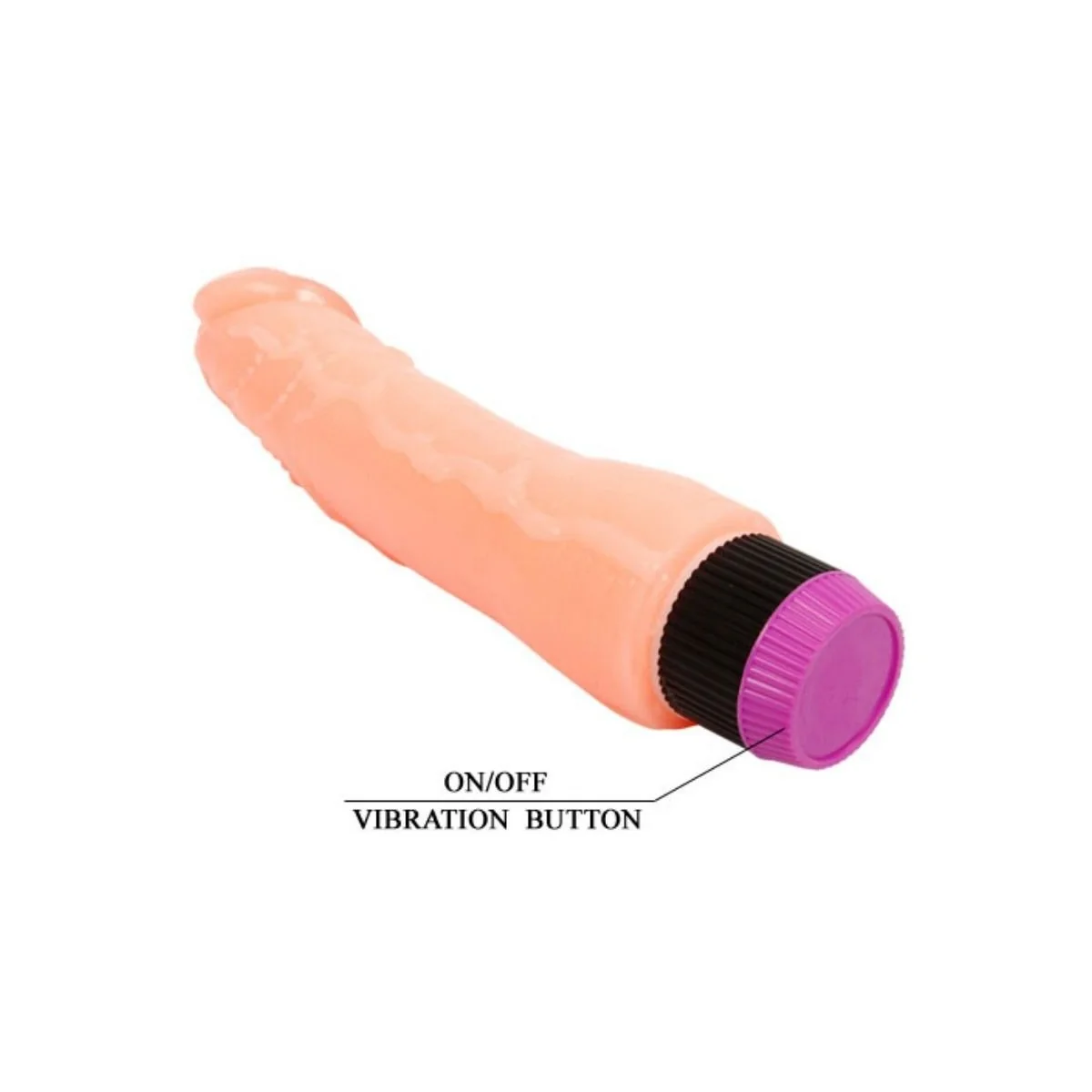 Natürlicher Flexibler realistischer Vibrator 24 cm von Baile Vibrators kaufen | Fesselliebe