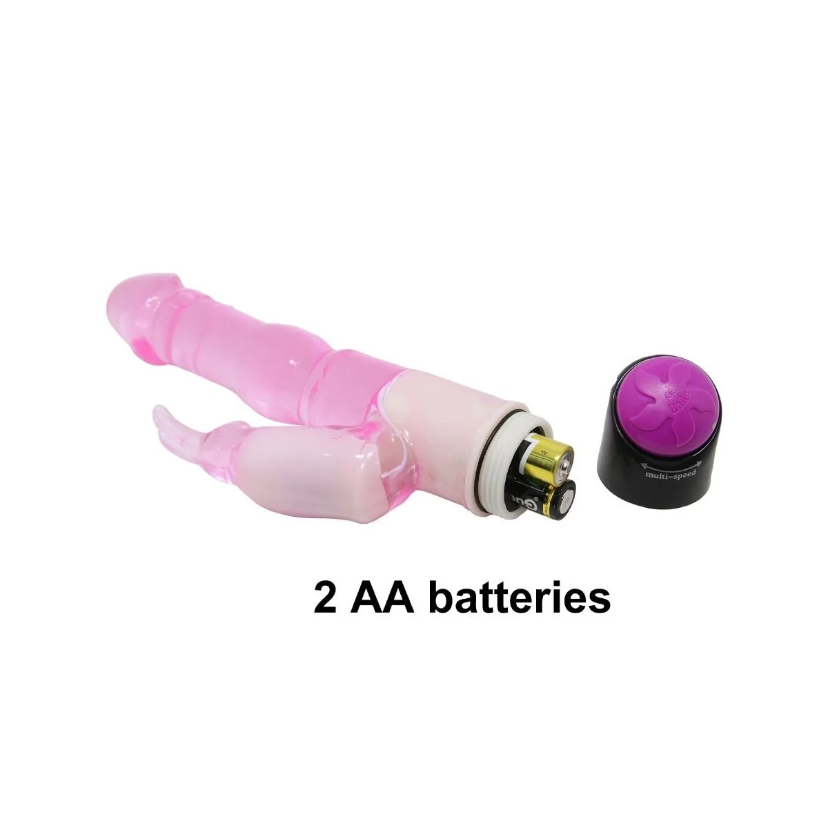 Waves Of Pleasure Fantasy Vibrator mit Kaninchen 23 cm von Baile Vibrators kaufen | Fesselliebe