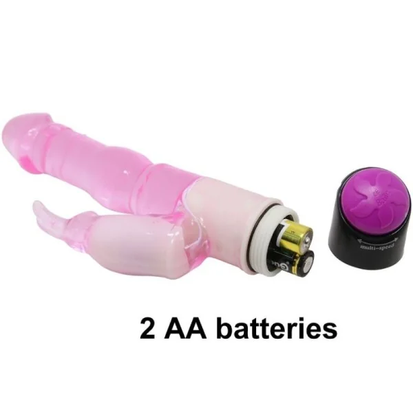 Waves Of Pleasure Fantasy Vibrator mit Kaninchen 23 cm von Baile Vibrators kaufen | Fesselliebe