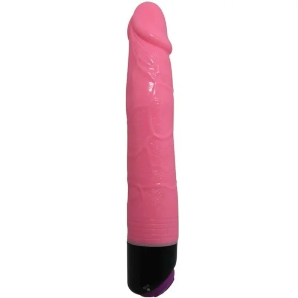 Bunter Sex realistischer Vibrator Rosa 23 cm von Baile kaufen | Fesselliebe