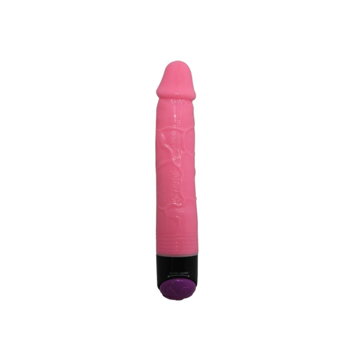 Bunter Sex realistischer Vibrator Rosa 23 cm von Baile kaufen | Fesselliebe