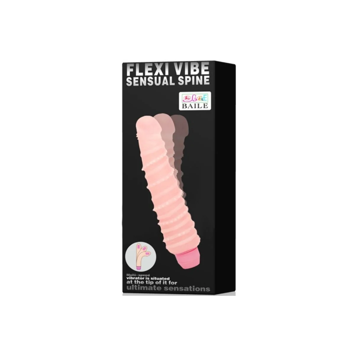 Flexi Vibe Sensual Spiralvibrator 19.5 cm von Baile Vibrators kaufen | Fesselliebe