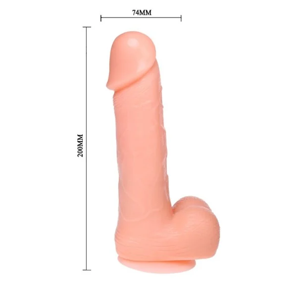 Realistischer Dildo Dong Vibration und Rotation 20 cm von Baile kaufen | Fesselliebe
