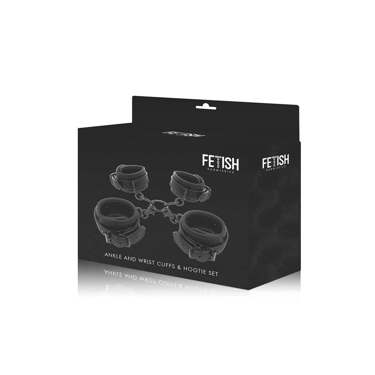 Hand- und Knöchel-Handschellen-Set mit Noprene-Futter von Fetish Submissive Bondage kaufen | Fesselliebe