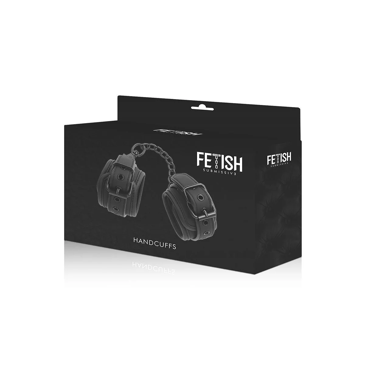 Handschellen aus Veganem Leder mit Noprene-Futter von Fetish Submissive Bondage kaufen | Fesselliebe