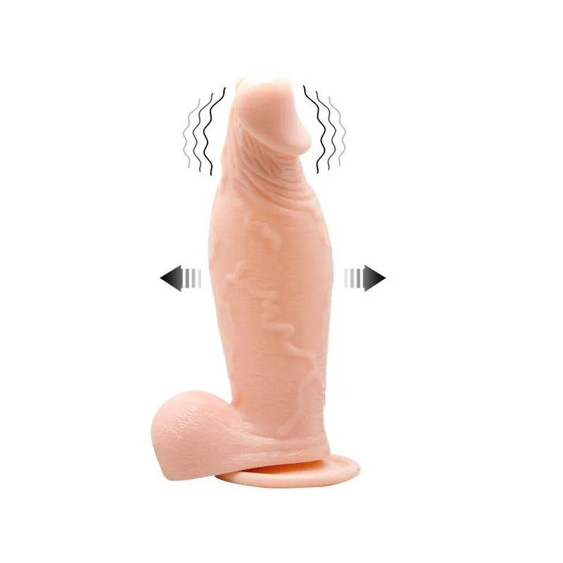 Realistischer Vibrierender und Aufblasbarer Dildo von Baile kaufen | Fesselliebe 2