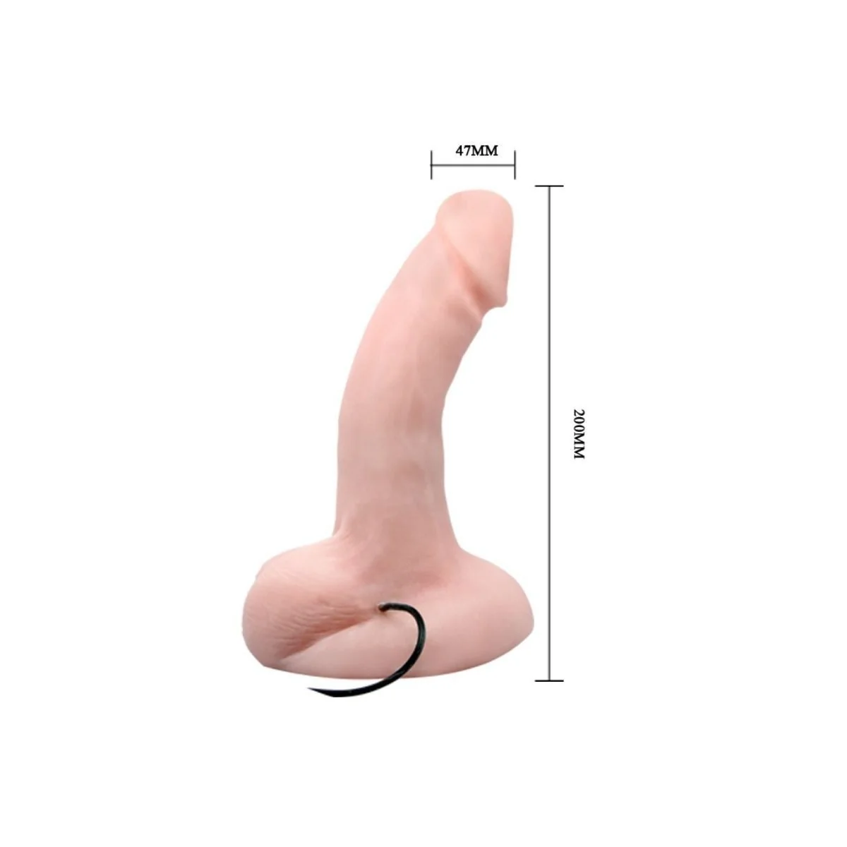 Willkürlichkeit realistischer Vibratordildo von Baile kaufen | Fesselliebe