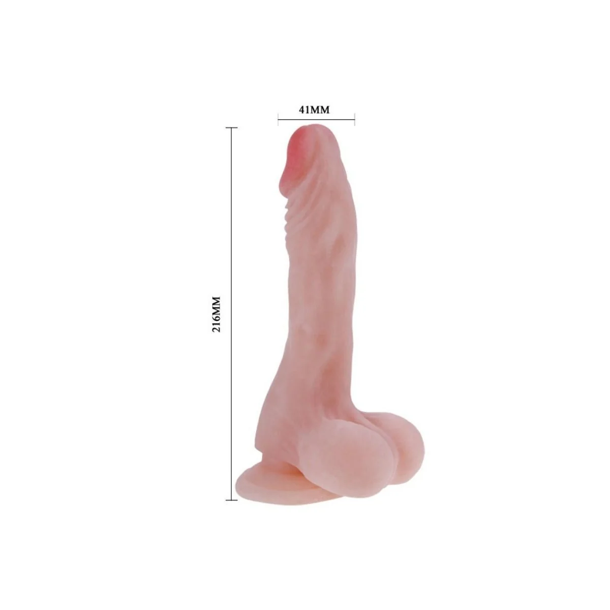 Natürlicher realistischer Hahndildo 21.6 cm von Baile Dildos kaufen | Fesselliebe