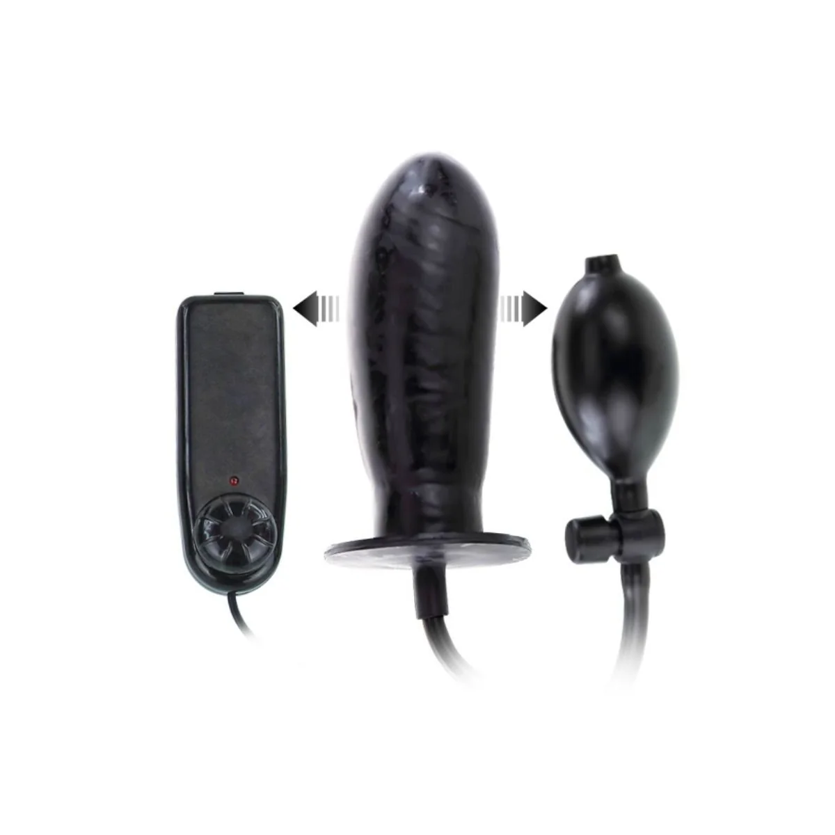 Größerer Joy Aufblasbarer Penis mit Vibration 16 cm von Baile kaufen | Fesselliebe