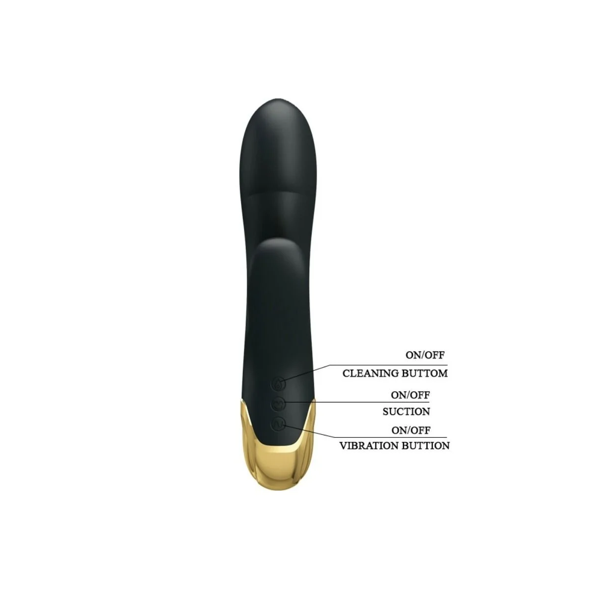 SMARTES, UNARTIGES SPIEL MIT VIBRATION UND SAUG VON PRETTY LOVE SMART