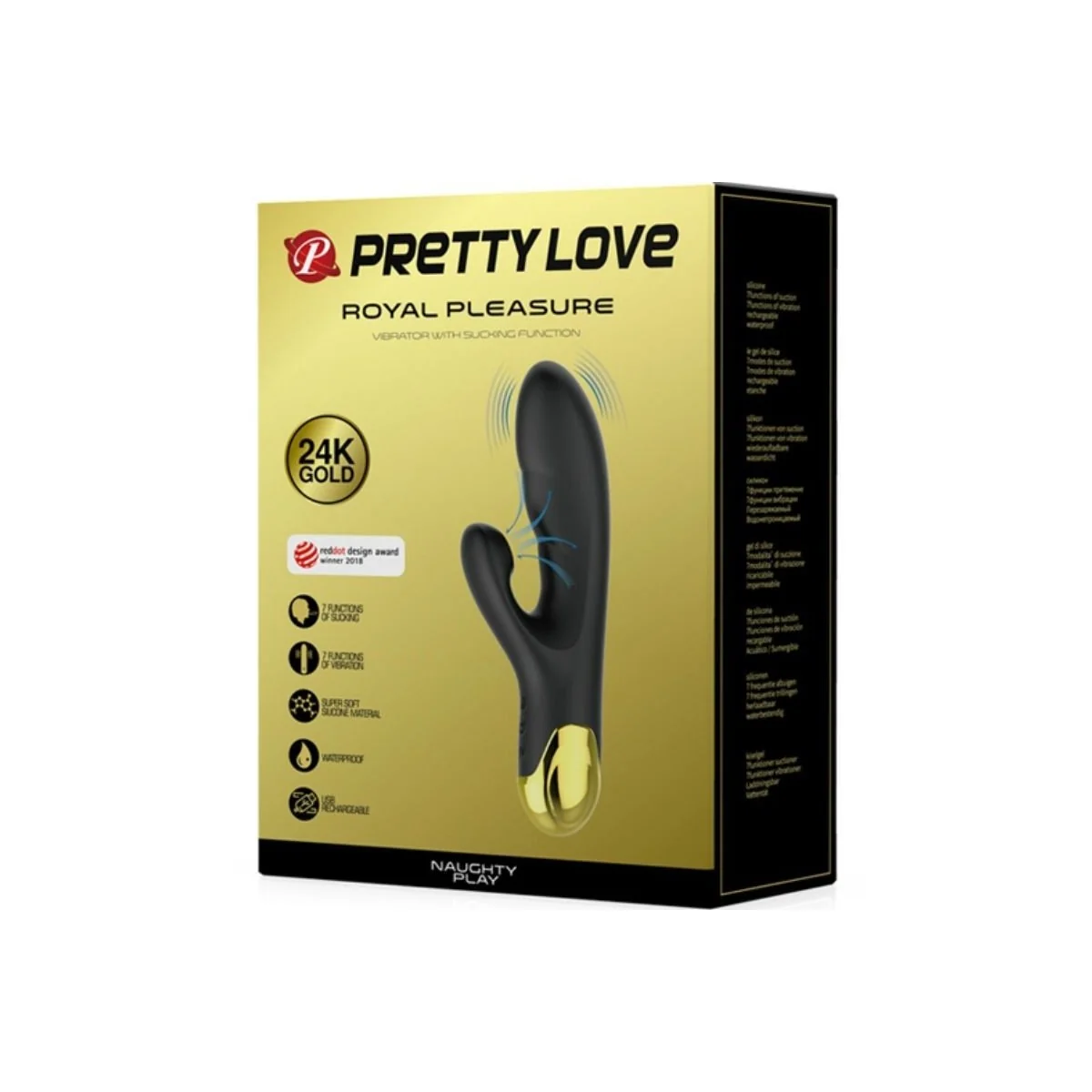 SMARTES, UNARTIGES SPIEL MIT VIBRATION UND SAUG VON PRETTY LOVE SMART