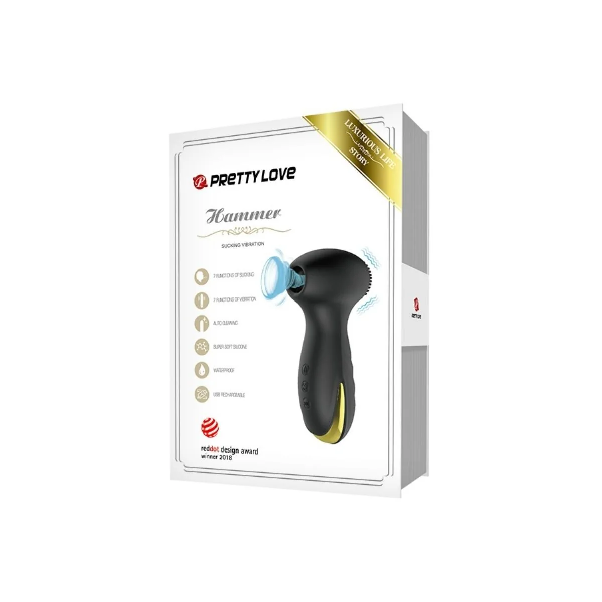 SMART HAMMER VIBRATION UND SAUG VON PRETTY LOVE SMART
