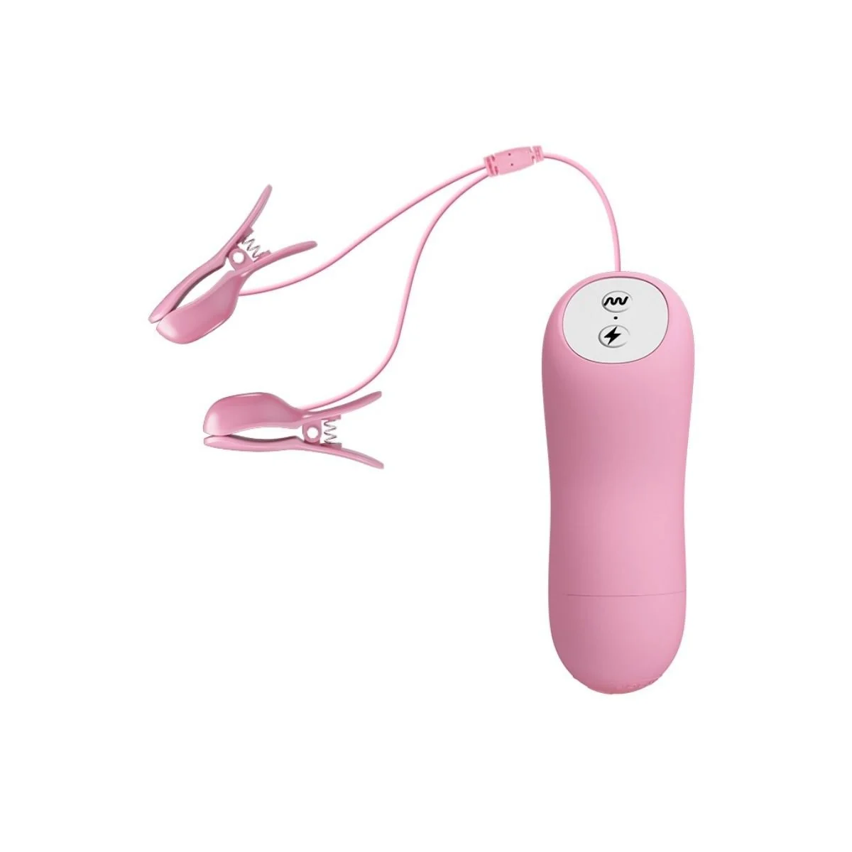Romantische Wellenpinzette mit Vibration und Elektroschock von Baile kaufen | Fesselliebe