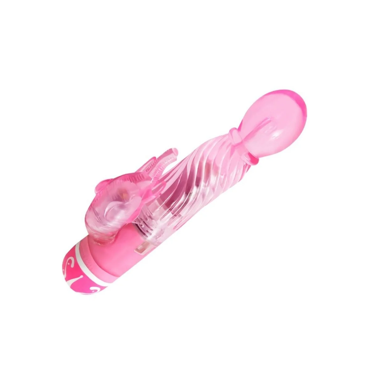 Multispeedvibrator mit Rosa Stimulator von Baile Vibrators kaufen | Fesselliebe