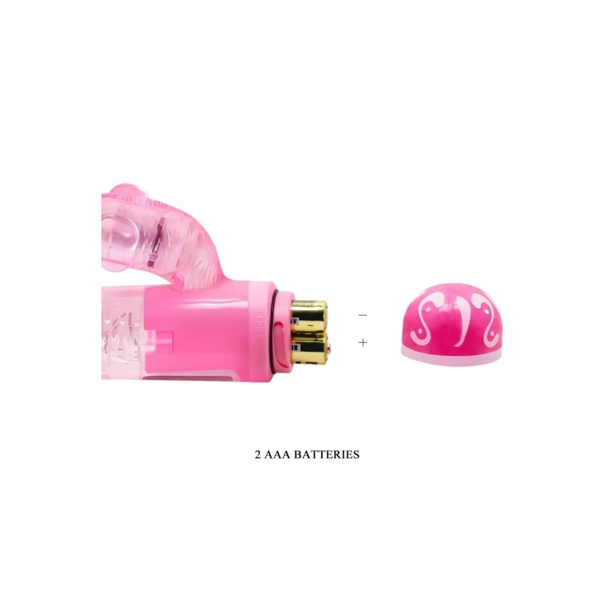 Multispeedvibrator mit Rosa Stimulator von Baile Vibrators kaufen | Fesselliebe