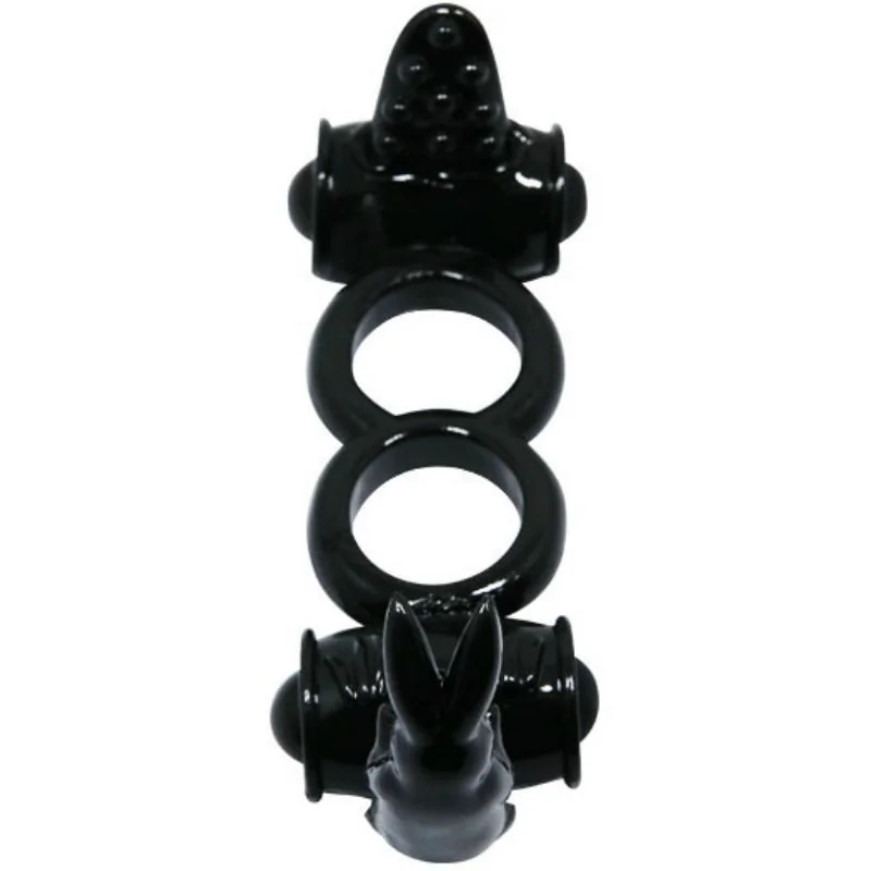 Sweet Ring Doppelring mit Doppelhasen von Baile For Him kaufen | Fesselliebe 2