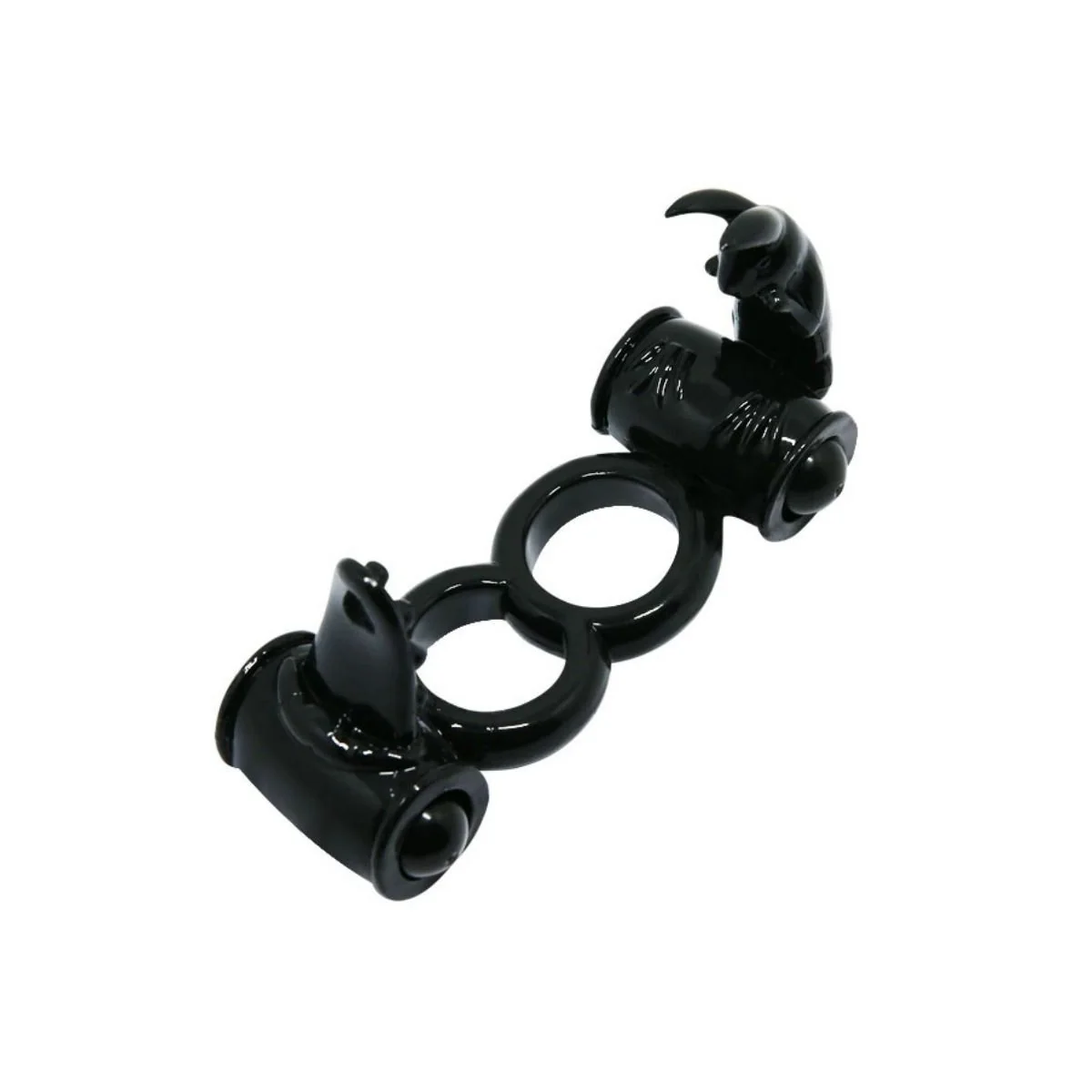 Sweet Ring Doppelring mit Doppelhasen von Baile For Him kaufen | Fesselliebe